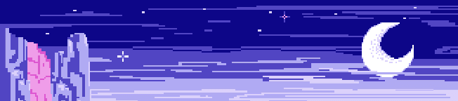 Moon pixel art