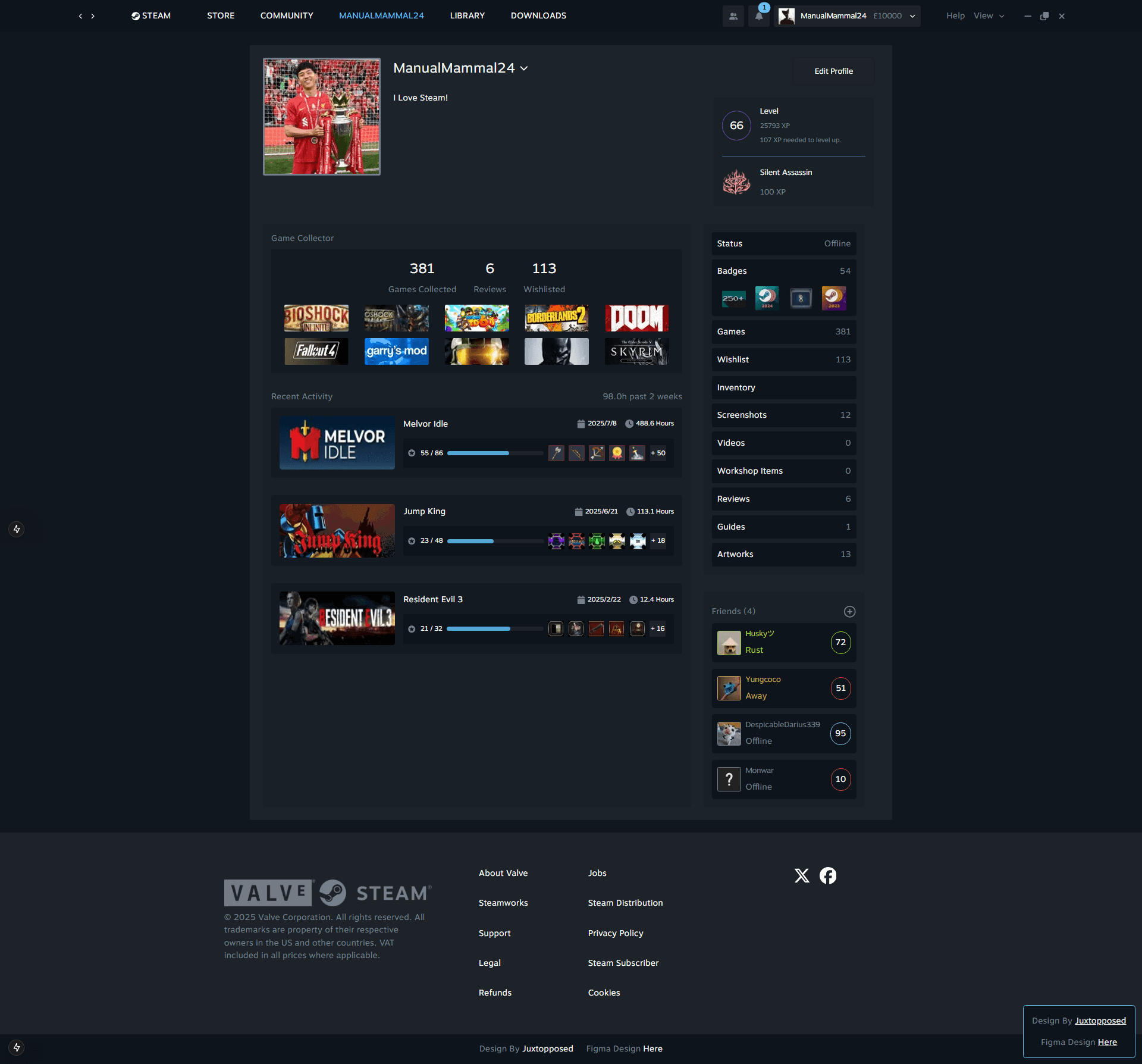 steam design Image